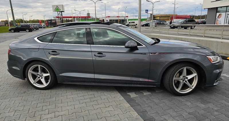 Audi A5 cena 123500 przebieg: 95400, rok produkcji 2017 z Tarnów małe 46